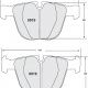 Fast road / track day compound. Street brake pads - BMW 1M / M3
6 + 7 Series
rear brake pads